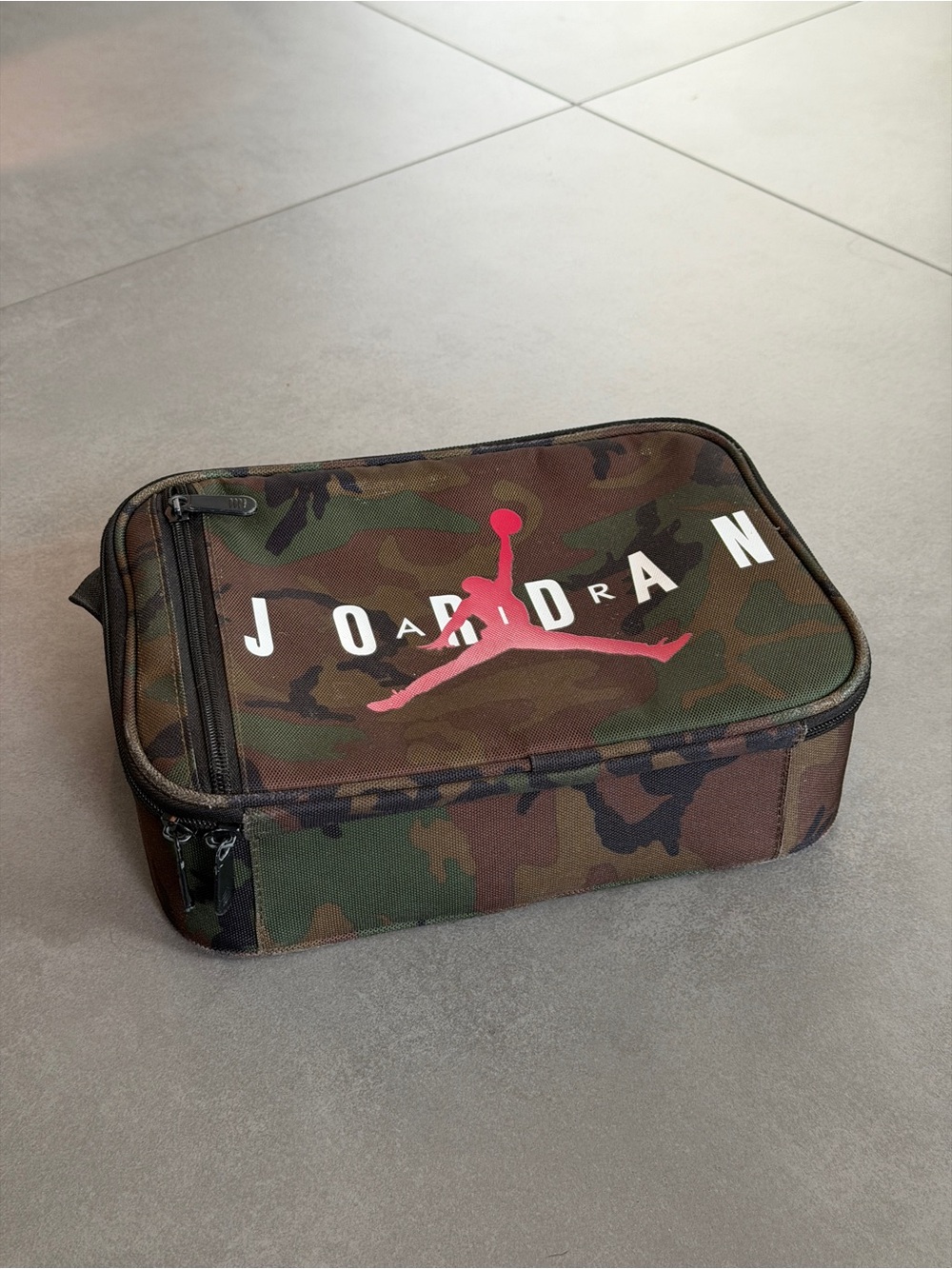 Nike Air Jordan Camo Lunch Pack Pal Container
